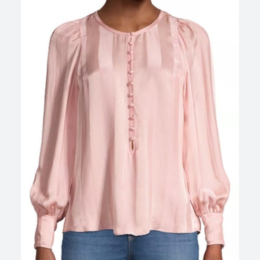 Rebecca Taylor Elegant Pink Women's Blouse